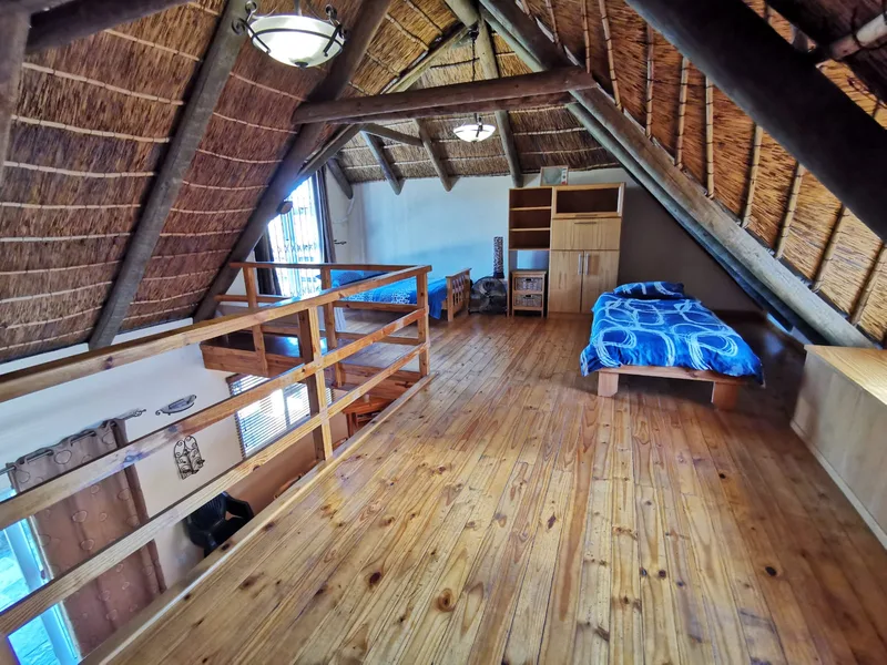 Upstairs loft sleeping area
